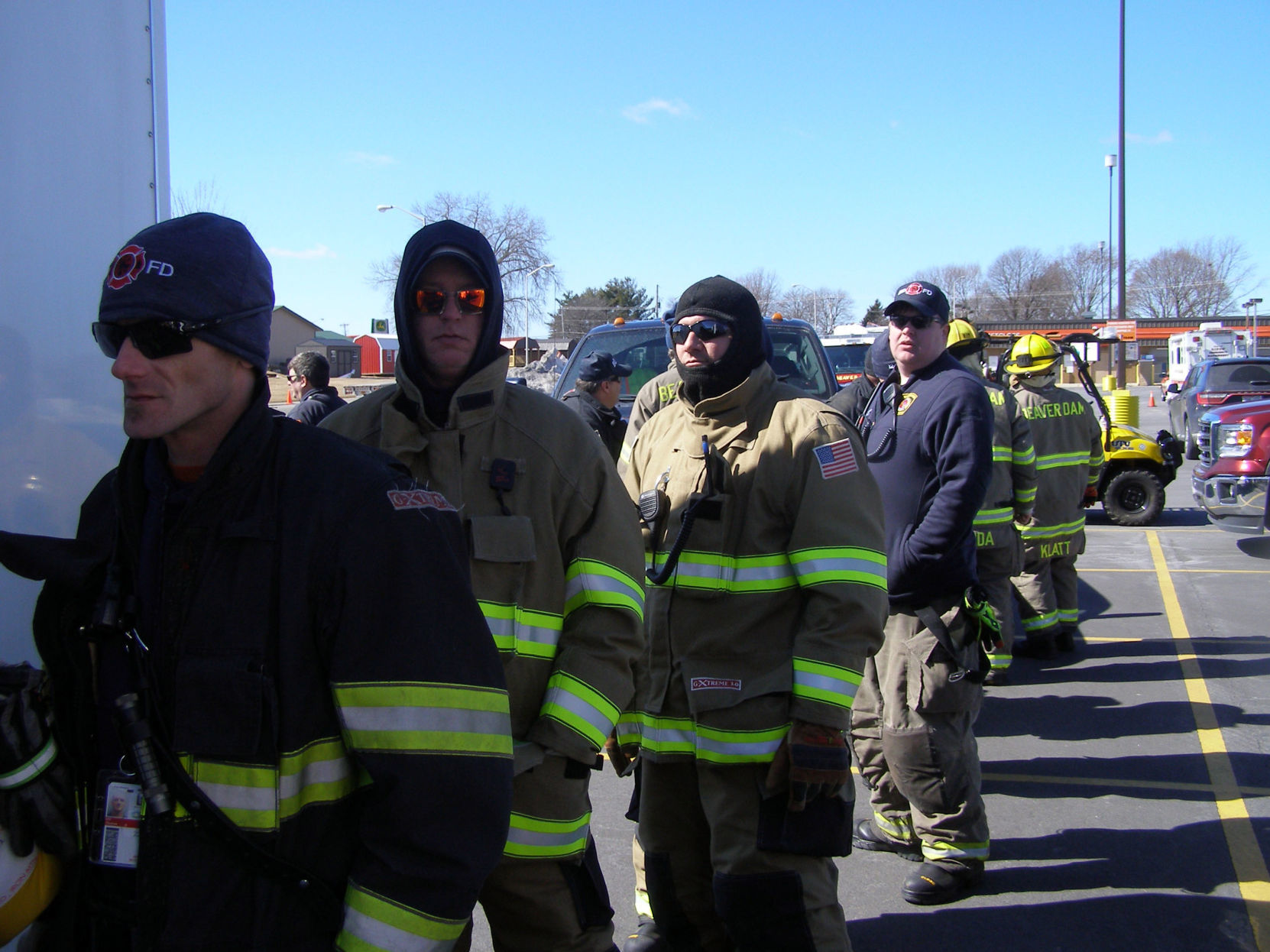 Investigation photos from 109 Knaup Drive explosion